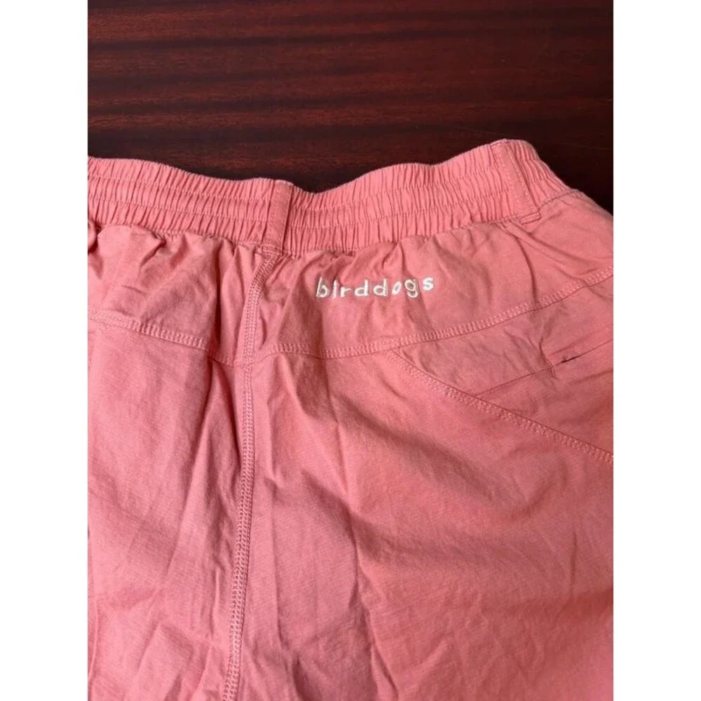 Birddogs Boom Men’s Small Coral Pink 6” Lined Performance Athletic Gym Shorts